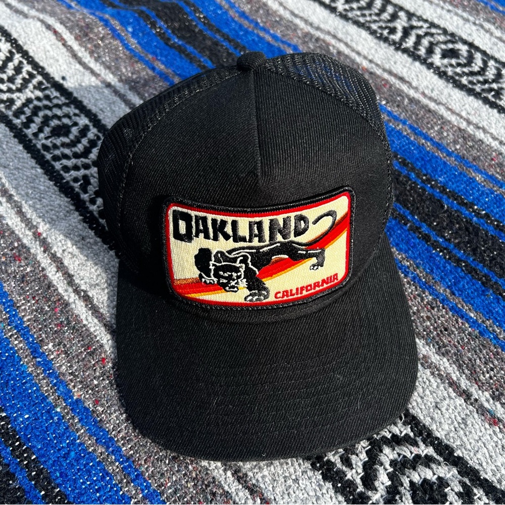 Oakland California Black Panther Trucker